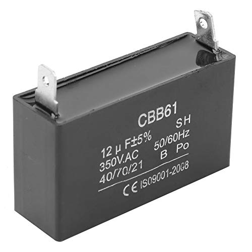 DEWIN CBB61 Kondensator, Kondensator Benzingenerator Start Klimaanlage Motorkondensator 12uf AC 350V von DEWIN