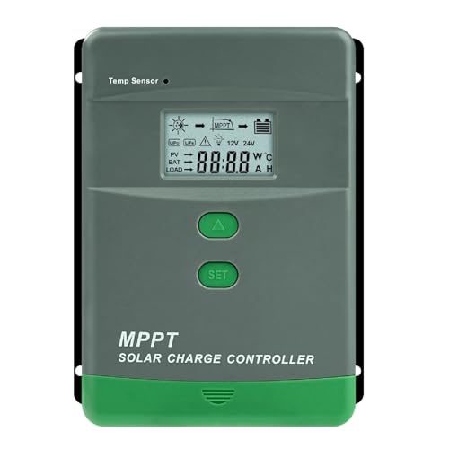 DEWIN MPPT Laderegler 12V Bluetooth, MPPT Solarladeregler 12V/24V Automatische Identifikation LCD-Display MPPT Solar Laderegler mit Bluetooth 60A DEWIN MPPT Laderegler 12V Bluetooth, MPPT Solarladeregler 12V/24V Automatische Identifikation LCD-Display MPPT Solar Laderegler mit Bluetooth 60A von DEWIN
