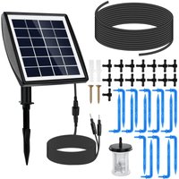 Solar-Tropfbewässerungssystem, automatisches Bewässerungssystem mit Timer für Topfpflanzen auf dem Gartenbalkon - Dewin von DEWIN