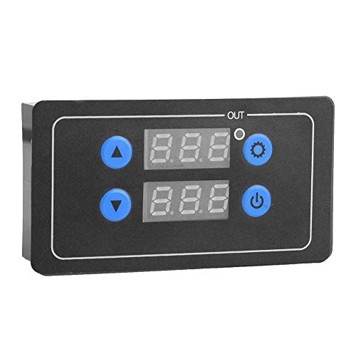 DEWIN Timer Modul,12V Zyklus Relay Timer Einstellbarer Zyklus Delay Timer Relaismodul Digitalanzeige Zeitverzögerung Vorstand DC 12V von DEWIN