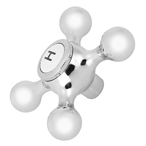 DEWIN Wasserhahn Griff, Wasserhahngriff Einzigartige Form Badezimmer Wasserhahn Kupfergriff Wasserhahngriff für Zuhause von DEWIN