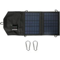 Faltbares Solarpanel, 5 v, usb, tragbar, faltbar, Solarzellen, Ladegerät für Laptop, 15 w (2-fach) - Dewin von DEWIN