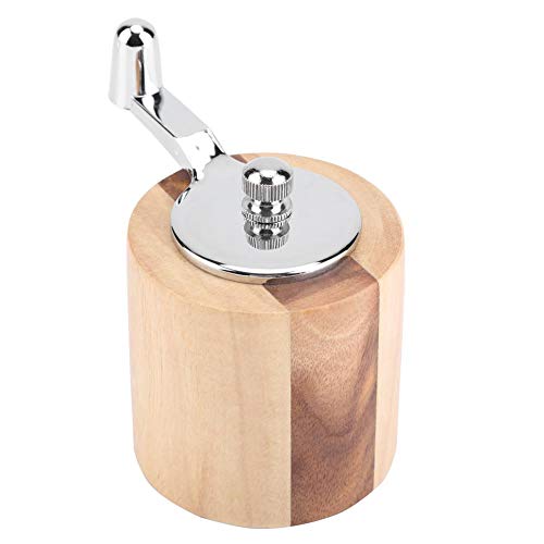 Kompakte manuelle Pfeffermühle, Meersalzkräuter Gewürze Miller Schleifwerkzeug mit langer Kurbel für die Küche von DEWIN