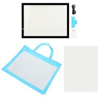Light Pad Copy Board, A4 Drawing Light Pad Ultradünne LED-Lichttafel mit einstellbarer Helligkeit für das Nachzeichnen von Kunst - Dewin von DEWIN