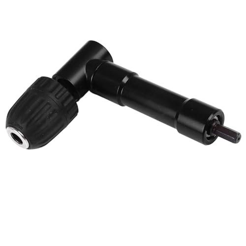 Rechtwinkliger Konverter, 90-Grad-Eckbohrer-Adapter, Elektrischer Bohrfutteraufsatz für Reparaturen zu Hause und in der Industrie (Plastikbehälter) von DEWIN