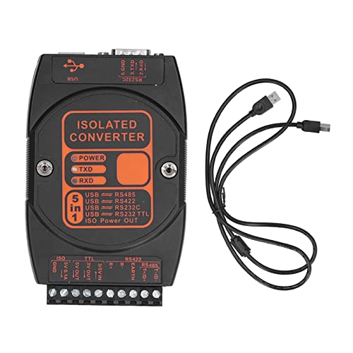 USB-zu-RS485-Adapter, 5-in-1-Konverter, industrielle Isolation auf 422/232/ttl DCM2610A(200Kb Communication Rate) von DEWIN