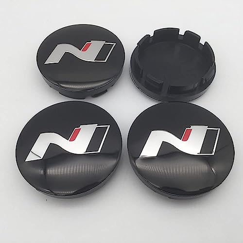 DEZARO 4 Stück Nabendeckel Radnabendeckel für Hyundai N N LINE Sonata Elantra Kona Tucson I30 I20 56MM 60MM Wasserdicht Staubdicht Dekoration Zubehör,A-56MM DEZARO 4 Stück Nabendeckel Radnabendeckel für Hyundai N N LINE Sonata Elantra Kona Tucson I30 I20 56MM 60MM Wasserdicht Staubdicht Dekoration Zubehör,A-56MM von DEZARO