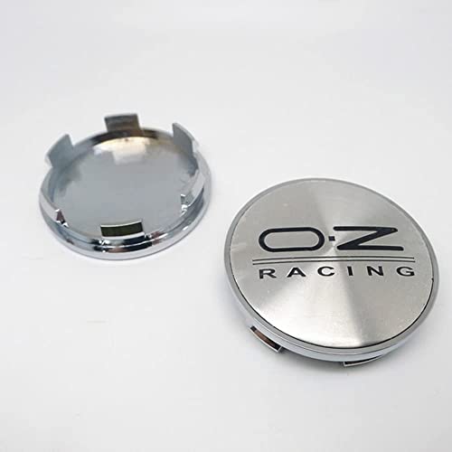 DEZARO 4 Stück Nabendeckel Radnabendeckel für OZ Racing 59mm 65mm Wasserdicht Staubdicht Dekoration Zubehör,A-65mm von DEZARO