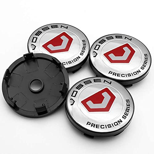 DEZARO 4 Stück Nabendeckel Radnabendeckel für VOSSEN 60mm Wasserdicht Staubdicht Dekoration Zubehör,G DEZARO 4 Stück Nabendeckel Radnabendeckel für VOSSEN 60mm Wasserdicht Staubdicht Dekoration Zubehör,G von DEZARO