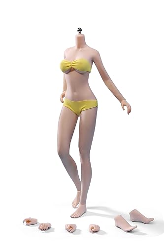 DEZARO Pale Female Seamless Body Super Flexible Action Figure with Bikni Set Excluded Head (PHMB2022-S48A) von DEZARO