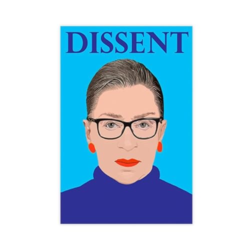 DEZARO Ruth Bader Ginsburg – Feministisches Poster, Leinwand-Poster, Wandkunst, Dekordruck, Bild, Gemälde für Wohnzimmer, Schlafzimmer, Dekoration, ungerahmt, 50 x 75 cm DEZARO Ruth Bader Ginsburg – Feministisches Poster, Leinwand-Poster, Wandkunst, Dekordruck, Bild, Gemälde für Wohnzimmer, Schlafzimmer, Dekoration, ungerahmt, 50 x 75 cm von DEZARO
