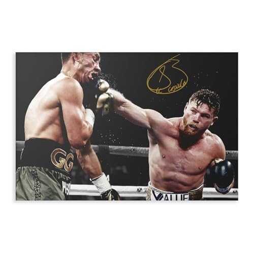 DEZARO Saul Canelo Alvarez – Boxer-Poster, Wandkunst, Dekordruck, Bild, Gemälde für Wohnzimmer, Schlafzimmer, Dekoration, ungerahmt, 40 x 60 cm DEZARO Saul Canelo Alvarez – Boxer-Poster, Wandkunst, Dekordruck, Bild, Gemälde für Wohnzimmer, Schlafzimmer, Dekoration, ungerahmt, 40 x 60 cm von DEZARO