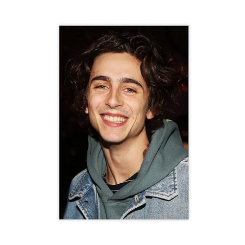 DEZARO Timothee Chalamet Schauspieler – Filmposter auf Leinwand, Poster, Wandkunst, Dekor, Bild, Gemälde für Wohnzimmer, Schlafzimmer, Dekoration, ungerahmt, 30 x 45 cm von DEZARO