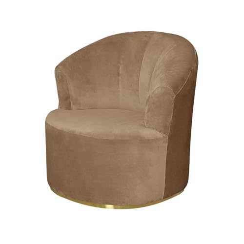 DEZYPZAM Sessel Überzug, Elastisch Sesselüberwurf, für Cafe Stuhl Clubsessel Loungesessel Cocktailsessel, Clubsessel, Loungesessel (Khaki) von DEZYPZAM