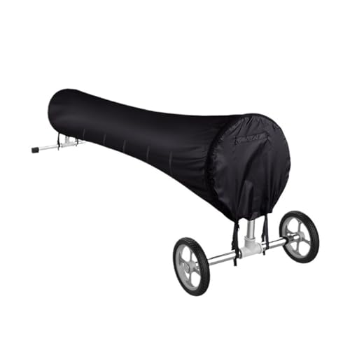 Pool-Aufroller Abdeckung Schwimmbad | Pool Cover Reel Schutzhülle | Pool Aufroller Abdeckung | Staubschutz Wasserdicht Solar-Abdeckung für Schwimmbad (16ft (487cm)) von DEZYPZAM