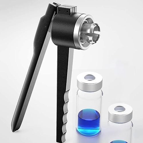 8–32 Mm Flip-Fläschchen-Bördelzange (Für Vollaluminiumdeckel), Fläschchen-Verschließzange, Handverschließmaschine, Edelstahl/Gute Versiegelung/Einstellbare Dichtheit 30mm von DEaThsalL