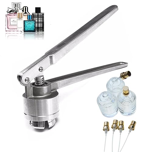 DEaThsalL ParfüMflaschen-FläSchchenversiegeler (13 mm 15 mm 18 mm 20 mm), ParfüMflaschen-Versiegeler/Manuelles Verschlusswerkzeug, Edelstahl, Gute Abdichtung 15mm von DEaThsalL