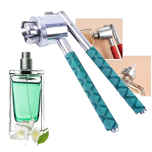DEaThsalL ParfüMflaschen-SprüHflaschenverschließEr, Manuelle VerschließMaschine, Dichter Verschluss, (13mm/15mm/18mm/20mm) Verschlusswerkzeug, Mit Rutschfestem Griff Green-13mm von DEaThsalL