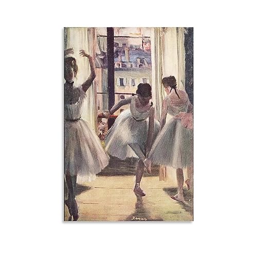 Edgar Degas Painters' Works「Three Dancers in An Exercise Hall」Poster Coole Kunstwerke Malerei Wandkunst Leinwanddrucke Hängende Bild Wohnkultur Geschenkidee 40 x 60 cm Edgar Degas Painters' Works「Three Dancers in An Exercise Hall」Poster Coole Kunstwerke Malerei Wandkunst Leinwanddrucke Hängende Bild Wohnkultur Geschenkidee 40 x 60 cm von DEcter