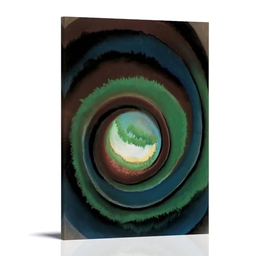 Georgia O'Keeffe Poster mit Teich im Wald von Georgia O'Keeffe, cooles Kunstwerk, Wandkunst, Leinwanddrucke, hängendes Bild, Heimdekoration, Geschenkidee, 40 x 60 cm Georgia O'Keeffe Poster mit Teich im Wald von Georgia O'Keeffe, cooles Kunstwerk, Wandkunst, Leinwanddrucke, hängendes Bild, Heimdekoration, Geschenkidee, 40 x 60 cm von DEcter