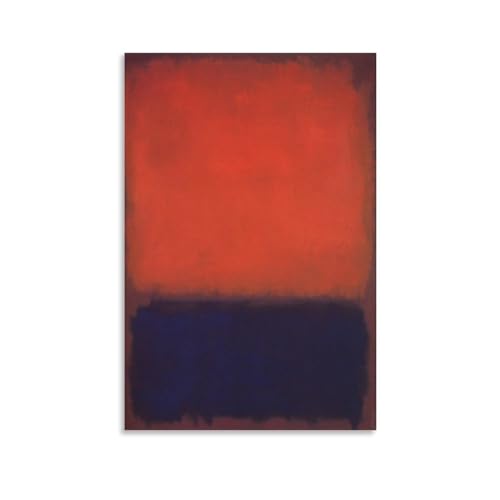 Mark Rothko Maler, Nr. 106, Kunstwerk-Poster, Gemälde auf Leinwand, Wandkunst, Rollbild, Druck, Wohnzimmer, Wände, Dekoration, Zuhause, 60 x 90 cm von DEcter