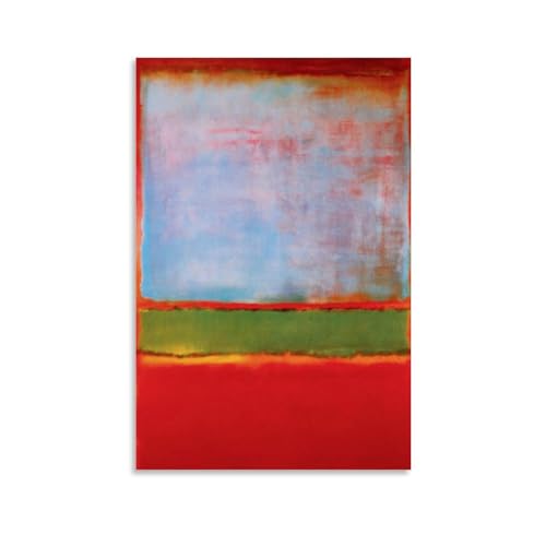 Mark Rothko Maler, Nr. 114, Kunstwerk, Poster, Kunstwerke, Leinwand, ästhetische Wandkunstdrucke, Zuhause, moderne Dekoration, Geschenke, 50 x 75 cm von DEcter