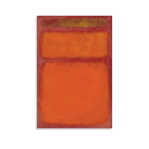 Mark Rothko Maler, Nr. 142, Kunstwerk-Poster, Kunstdruck, Wandfoto, Farbe, hängendes Bild, Familie, Schlafzimmer, Dekoration, Geschenk, 60 x 90 cm von DEcter