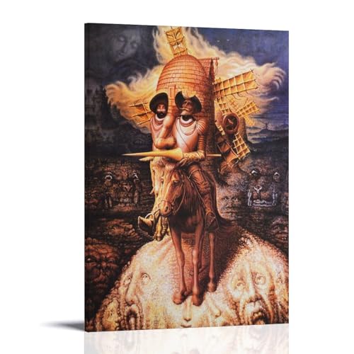 Optische Täuschung von Salvador Dalí Maler, Poster, Leinwand, Wandkunstdrucke, Geschenke, Foto, Gemälde, Raumdekoration, Heimdekoration, 20 x 30 cm von DEcter