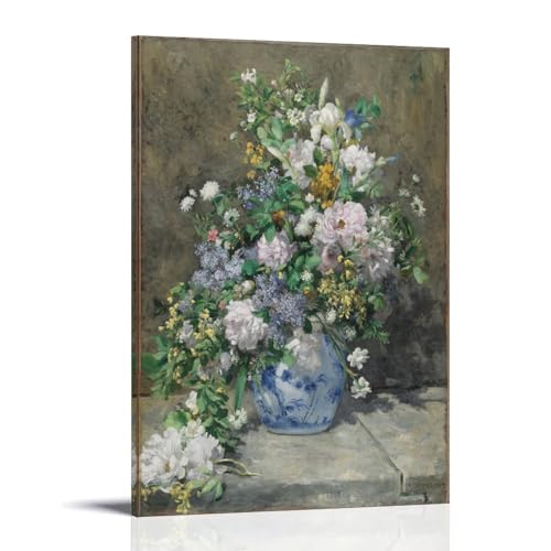 Pierre Auguste Renoir Painters' Works「Choose Size of Print」Printed Canvas Poster Picture Print Wall Art Painting Canvas Artworks Gift Idea Room Aesthetic 12x18inch(30x45cm) von DEcter