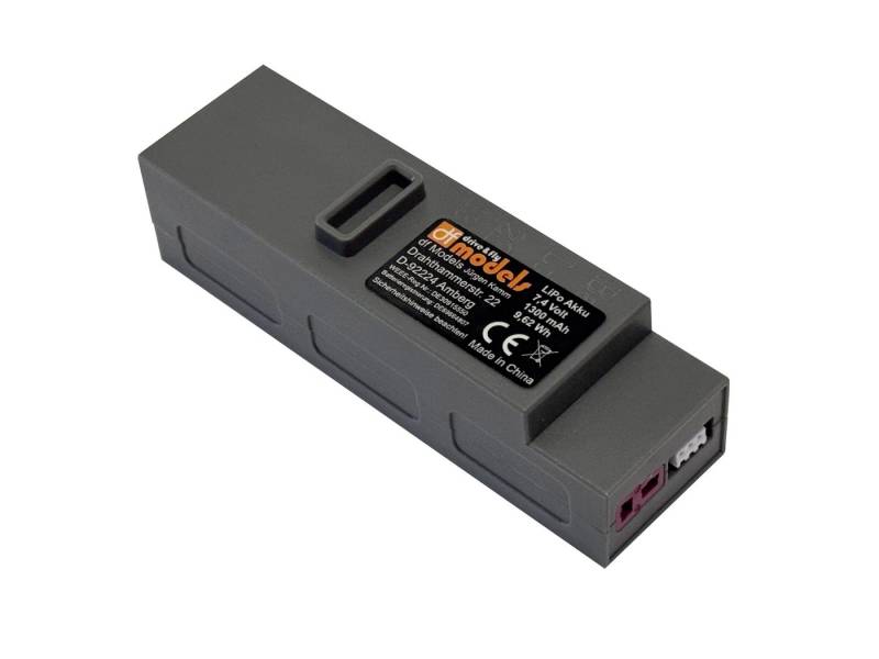 DF-Models DF Models LiPo Akku 7.4 Volt - 1300mAh Elektroauto-Ladegerät von DF-Models