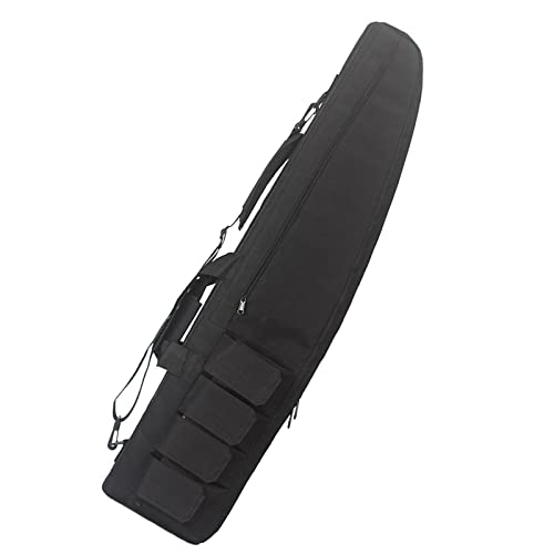 DFANCE Gewehrtasche Gewehrfutteral Wasserdicht Langwaffentasche/Futteral,Taktische Waffentasche,Multifunktionale Gewehrkoffer,for Magazine Storage and Other Tools,Schwarz von DFANCE