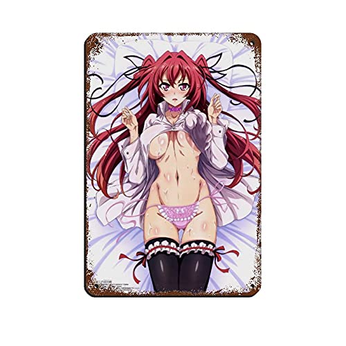 Anime The Testament of Sister New Devil 10 Retro Poster Metall Blechschild Chic Art Retro Eisen Gemälde Bar Menschen Höhle Cafe Familie Garage Poster Wanddekoration 20 × 30 cm von DFASF