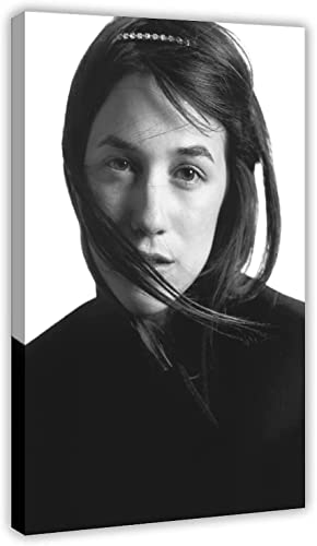 Charlotte Gainsbourg Leinwanddruck Kunstposter für Wohnzimmer Schlafzimmer moderne Heimdekoration Gemälde Bild Kunstwerk Wanddekoration, ungerahmt,30x45 cm von DFBFMO