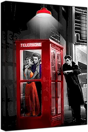 DFBFMO Marilyn Monroe Poster Print Elvis Presley James Red Phone Box Picture Print On Canvas Wall Art Modern Home Decor Artwork for Bedroom Living Room Unframed,50x75cm DFBFMO Marilyn Monroe Poster Print Elvis Presley James Red Phone Box Picture Print On Canvas Wall Art Modern Home Decor Artwork for Bedroom Living Room Unframed,50x75cm von DFBFMO
