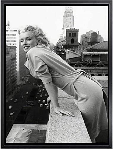 Marilyn Monroe Leinwandbilder Berühmte Filmstar-Poster Marilyn Monroe Schwarz-Weiß-Wandgemälde Nördliche Haus Bilddekoration, ohne Rahmen,30x45cm Marilyn Monroe Leinwandbilder Berühmte Filmstar-Poster Marilyn Monroe Schwarz-Weiß-Wandgemälde Nördliche Haus Bilddekoration, ohne Rahmen,30x45cm von DFBFMO