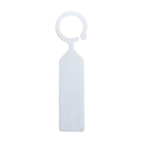 100 Stück Pflanzenetiketten, wasserdichte Etiketten, Gewächshaus, Obstgarten, Kunststoffpflanzen-Etiketten Zur Erfassung von Pflanzennamen(White) von DFGBAPKBL