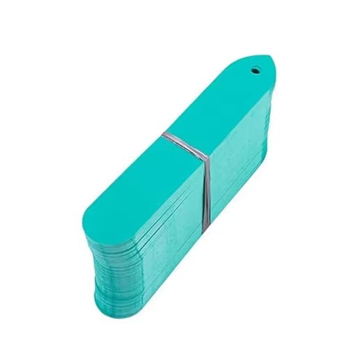 100 stücke Blumentopf Marker Garten Kindergarten Kunststoff Stake Tags Etiketten Gartenarbeit Baum Zeichen Blume Zur Erfassung von Pflanzennamen(Green) von DFGBAPKBL