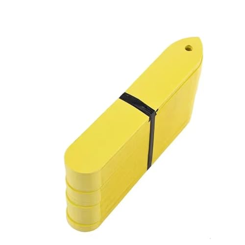 100 stücke Blumentopf Marker Garten Kindergarten Kunststoff Stake Tags Etiketten Gartenarbeit Baum Zeichen Blume Zur Erfassung von Pflanzennamen(Yellow) von DFGBAPKBL