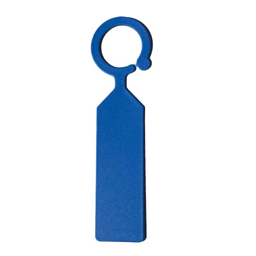 100 stücke Garten Pflanzen Tag Ring Haken Baum Marker Zeichen Kunststoff Wasserdicht Re-Verwendbare Label Zur Erfassung von Pflanzennamen(Blue) von DFGBAPKBL
