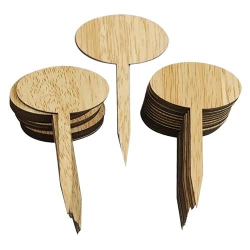 50 stücke Oval Anlage Etiketten Garten Marker Tags Klassifizierung Schreiben Platte Bord for Kindergarten Töpfe Zur Erfassung von Pflanzennamen von DFGBAPKBL