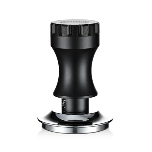 Bincoo Espresso-Tamper, Kaffee-Tamper mit konstantem Druck for Barista zu Hause Zum Zerkleinern von Kaffeepulver(Black) von DFGBAPKBL