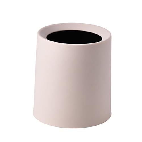 DFGBAPKBL Desktop Mini Mülleimer Haushalt Kaffee Tisch Schreibtisch Nacht Lagerung Eimer Können Für Desktop-Müll(Pink) von DFGBAPKBL