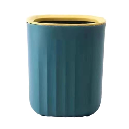 DFGBAPKBL Desktop Mülleimer Kunststoff Papierkorb Haushalt Wohnzimmer Mini Für Desktop-Müll von DFGBAPKBL