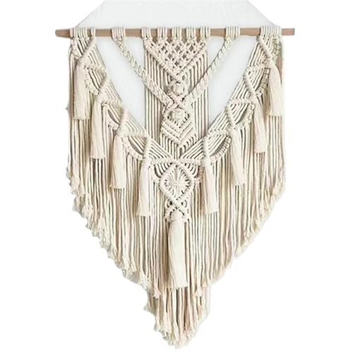 DFGBAPKBL Makramee Wandbehang Wandteppich Wanddekoration Baumwolle handgewebt Wohnzimmer Home Art Decor Für die Dekoration von Wänden DFGBAPKBL Makramee Wandbehang Wandteppich Wanddekoration Baumwolle handgewebt Wohnzimmer Home Art Decor Für die Dekoration von Wänden von DFGBAPKBL