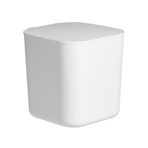 DFGBAPKBL Mini-Desktop-Mülleimer, kleiner, Rohr mit Abdeckung, Schlafzimmer Für Desktop-Müll von DFGBAPKBL