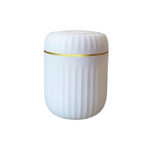 DFGBAPKBL Mini-Mülleimer mit Deckel, geeignet for Zuhause, Büro, Schlafzimmer Für Desktop-Müll(White) von DFGBAPKBL