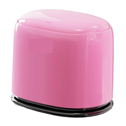 DFGBAPKBL Mini-Mülleimer mit Deckel, tragbarer Desktop-Press-Abfallkorb for Zuhause Für Desktop-Müll von DFGBAPKBL