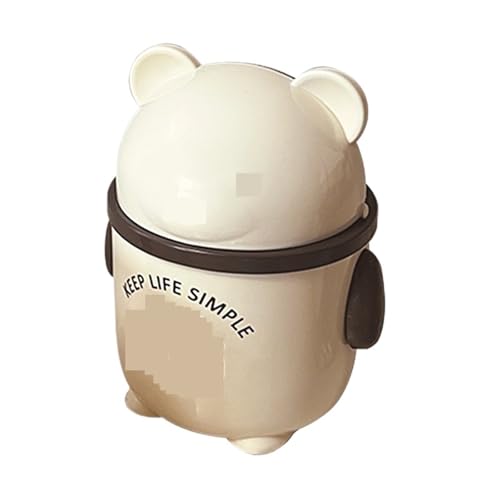 DFGBAPKBL Mülleimer, Schlafsaal, Büro, Schreibtisch, verschiedene Aufbewahrungsbehälter, Mini-Deckelgurt Für Desktop-Müll von DFGBAPKBL