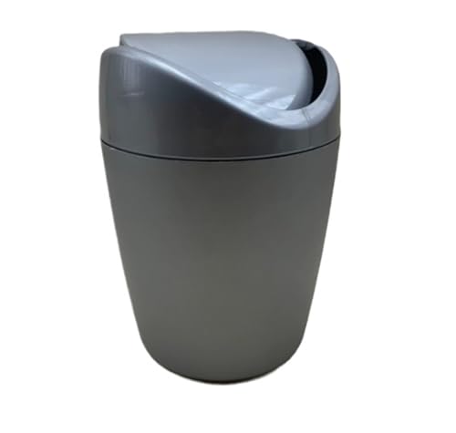 DFGBAPKBL Swing-Top Deckel Badezimmer Mülleimer Leichte Desktop Abfall Bins Einfach Sauber Für Desktop-Müll von DFGBAPKBL