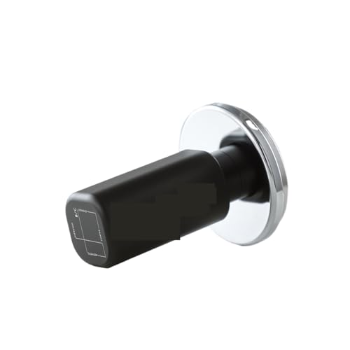 Espresso-Tamper, gefederter Tamper mit Gewindebasis aus Edelstahl Zum Zerkleinern von Kaffeepulver(51mm) von DFGBAPKBL